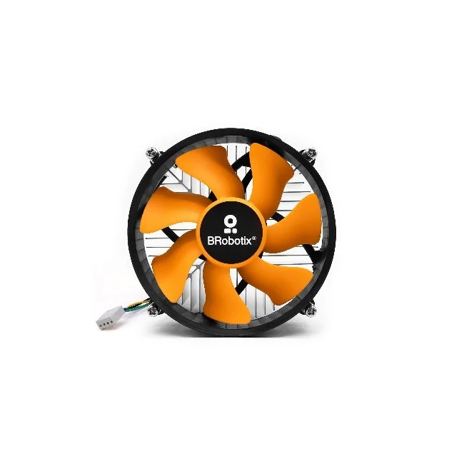 VENTILADOR PARA CPU, PROCESADORES LGA 1150/1151/1155/1156/1200, INTEL CORE i3/i5/i7, CONECTOR DE 4 PINES