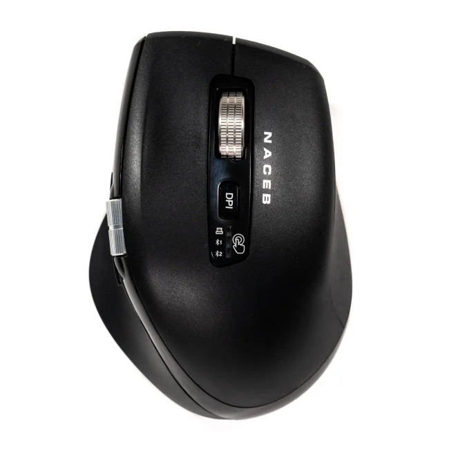 MOUSE NACEB INFINITY CONFORT CS1 INALAMBRICO OPTICO 3.200DPI USB A NEGRO