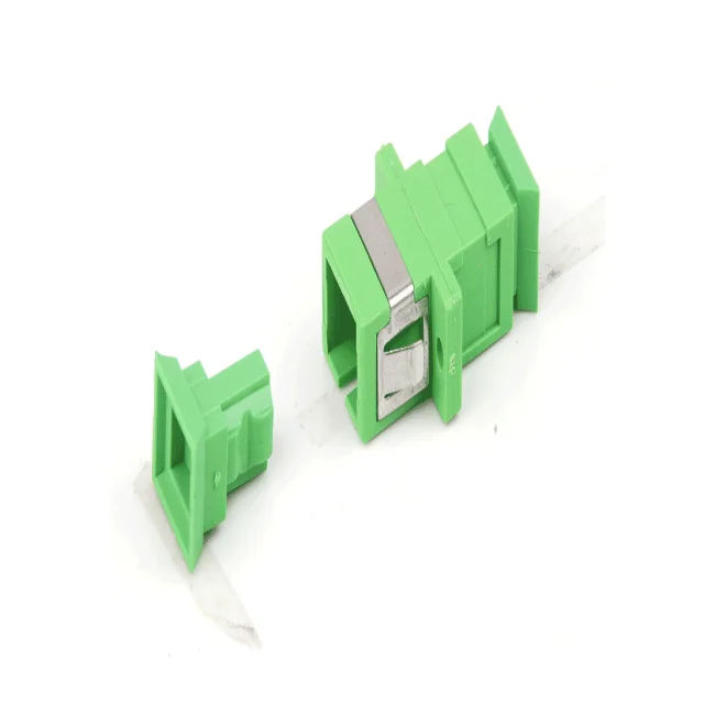 SBE Tech SBE-ADAPSCAPC-S adaptador de fibra óptica SC/APC Verde, Negro