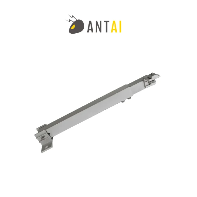 Pata trasera con altura ajustable - adjustable rear leg reinforced 15° a 30 ° - Aluminio anodizado de alta resistencia - ANTAI SOLAR