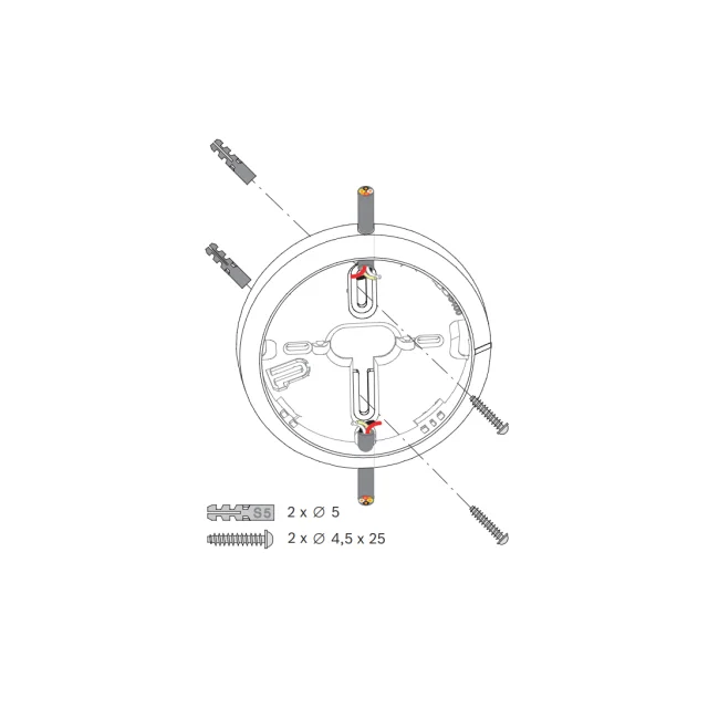 BOSCH F_MSR320 BASE DE DETECTOR CONVENCIONAL CON RELE image 3