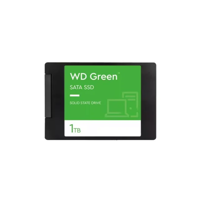 SANDISK WDS100T5G0A - GREEN / Disco Duro Interno SSD 1TB, SATA III, 6 GB/s, 2,5/7 mm, hasta 545 MB/s
