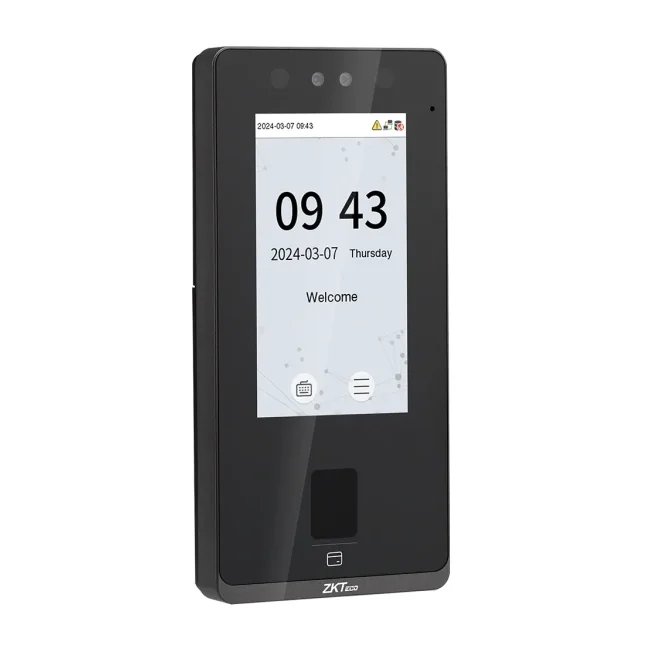 ZKTECO SenseFace 4A - Control de acceso y asistencia para 6,000 rostros / 8,000 huellas / 8,000 tarjetas ID 125kHz / TCP/IP / IP65 / 1 Relevador / Compatible con Software Gratuito ZKBio Zlink image 5