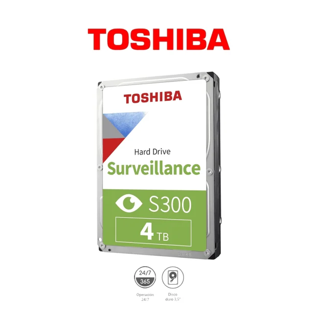 Toshiba S300 Surveillance 3.5" 4 TB Serial ATA III