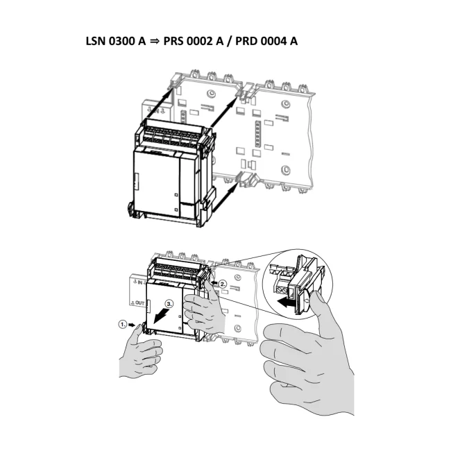 BOSCH F_LSN0300A - MOD Lazo LSN / Longitud de linea de HASTA1600M / Corriente de linea de hasta 300 MA image 2