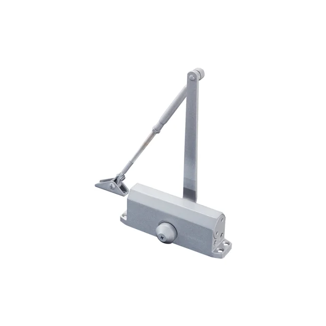 YLI YC812 - Brazo cierra puerta automático / Para puertas de 65 kg / Compatible con puertas de madera, vidrio, metal / Velocidad ajustable de cierre / Instalación izquierda o derecha image 4