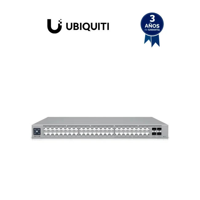 Ubiquiti USW-PRO-MAX-48-POE dispositivo de redes L3 2.5G Ethernet (100/1000/2500) Energía sobre Ethernet (PoE) Gris image 2