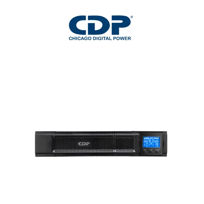 CDP UPO11-2RT AX - UPS Online / 2000VA / 2000W / 8 Terminales de salida / 4 Terminales programables / Pantalla LCD / 5min a plena carga /
