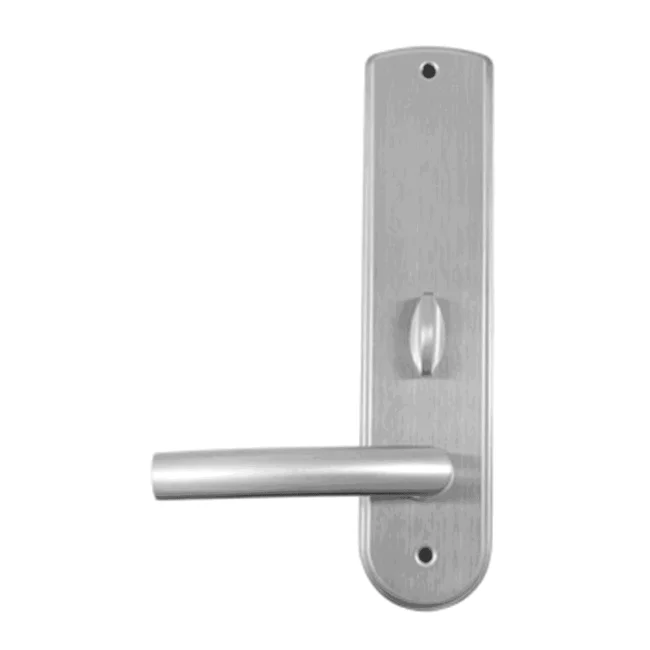 ZKTECO LH3000L - Cerradura Izquierda para Hotel con Tecnología Mifare 13.56 MHz, Compatible con Puertas de 40 a 55 mm de Grosor, 2 Pestillos de Seguridad, Fabricada en Acero Inoxidable, Capacidad de Registro de 224 Eventos image 2