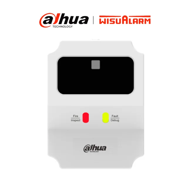 DAHUA WISUALARM DHI-HY-BD1 - Detector de humo de haz infrarrojo, 100 metros de detección, Cuenta con motor paso a paso para calibración, 24 V CC, Color blanco