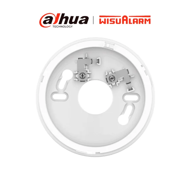 DAHUA WISUALARM DHI-HY-TCDZ - Base para Detector de Humo y Calor con Conector de Facil Instalación
