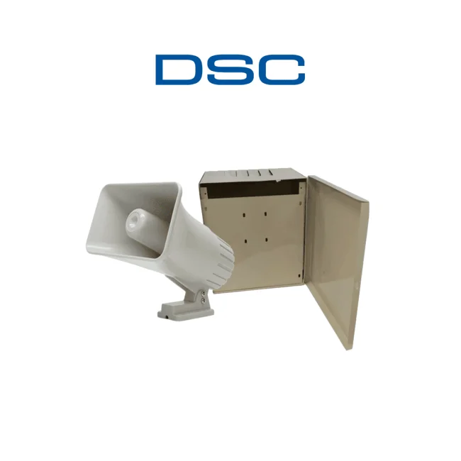 DSC S30WGPAQTT - Paquete Sirena Exterior 30W con Gabinete GS001 TT001