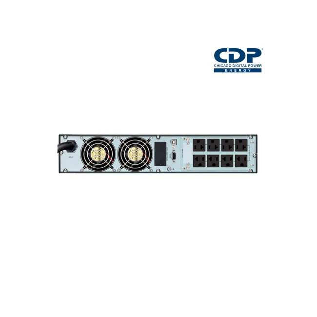 CDP UPO11-3RT sistema de alimentación ininterrumpida (UPS) Doble conversión (en línea) 3 kVA 2700 W 8 salidas AC image 7