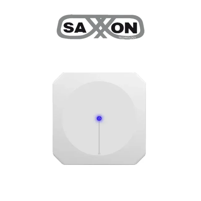 SAXXON SAXVR6 - Lectora de Tarjetas UHF para Control de Acceso Vehicular Alcance de Lectura de 6 metros / Frecuencia 902 MHz - 928 MHz / Encríptale / Conexión por USB / Compatible con Enrolador FC06