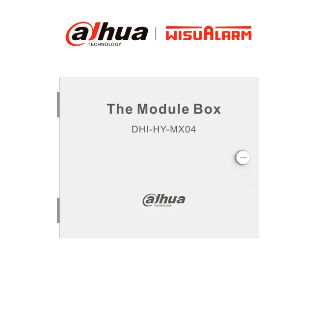 DAHUA WISUALARM DHI-HY-MX04 - Gabinete para Modulos/ con conector en la estructura para fácil instalación/ Soporta hasta 4 modulos
