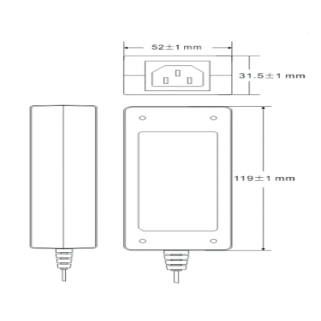 SAXXON PSU1205D - Fuente de Poder Regulada de 12 Vcc a 5 Amperes/ Ideal para Equipos de Alto Consumo de Corriente/ Para Usos Multiples: Sistemas de CCTV, Acceso, Asistencia, etc/ Certificación UL/ image 2