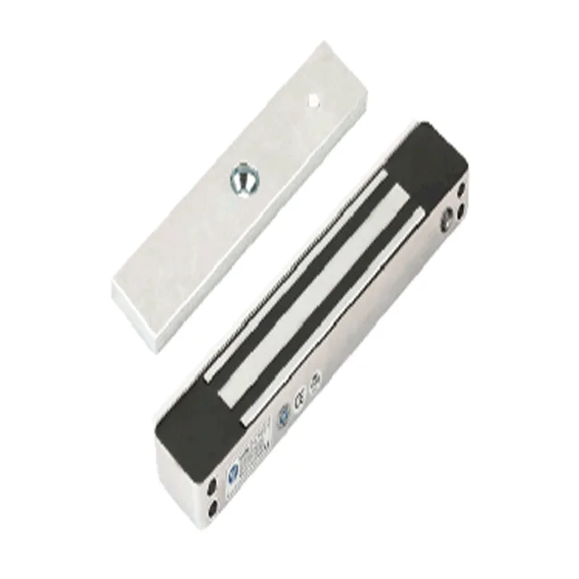 YLI YM180WS - Cerradura Magnética para exterior IP68 / Fuerza de Sujeción 180Kg /350Lb / Voltaje dual / Puertas de madera, vidrio, metálica