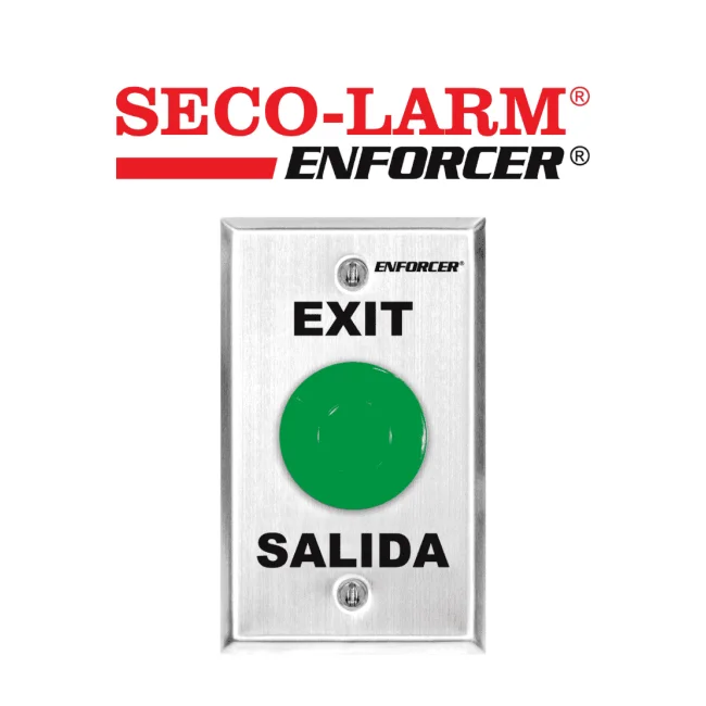 SECO-LARM SD-7201GCPE1Q botón de salida Alámbrico