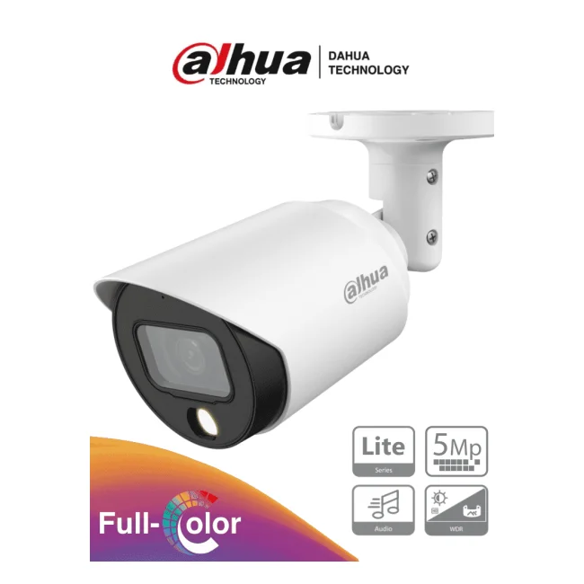 Dahua Technology Lite HAC-HFW1509TN-A-LED-0360B Bala (forma) Cámara de seguridad CCTV Interior y exterior 2592 x 1944 Pixeles Techo/pared/Tubo
