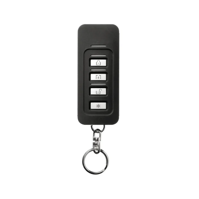 DSC PG9929 - Llavero de 4 botones programables inalámbrico  Power G  Slimline compatible con NEO, PRO, Qolsys e IoTega image 2