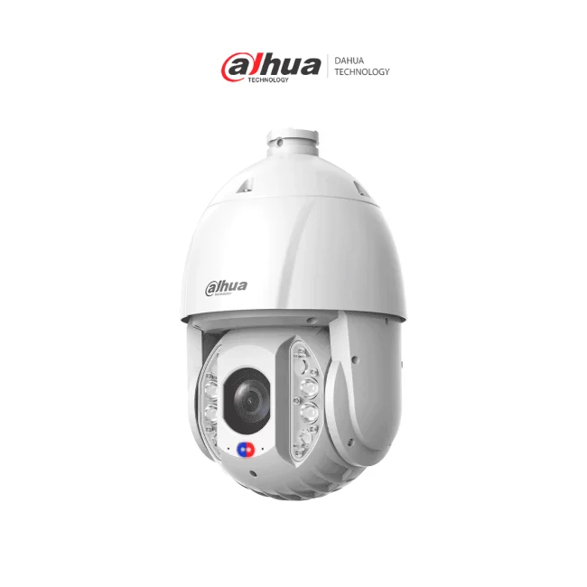 DAHUA DH-SD6E445MB-HNR-A-PV1 Cámara PTZ IP de 4MP con tecnología Starlight y zoom óptico 45x. Alcance IR de 250m, Autotracking 3.0, Protección Perimetral, Detección de rostros, SMD 4.0, Quick Pick, certificaciones IP67 e IK10.
