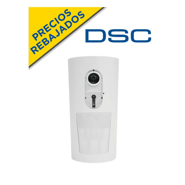 DSC PGP9934P - Detector de Movimiento con Cámara de fotogramas Inalámbrico Power G PLUS compatible con NEO, PRO, Qolsys e IoTega