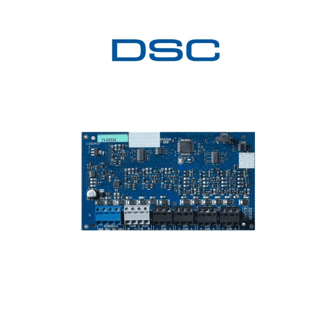 DSC-HSM3408- Módulo Expansor de 8 Zonas Cableadas compatible con Power Series PRO