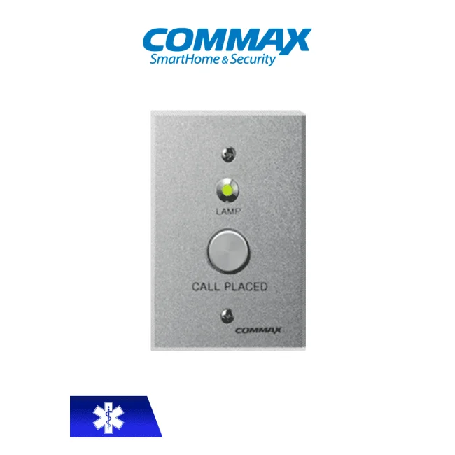 COMMAX PB500 - Botón de presencia para sistema de llamado de enfermería / Interruptor para indicar mediante luz de corredor la atención de enfermera en la habitación / Conexión con JNS4CS