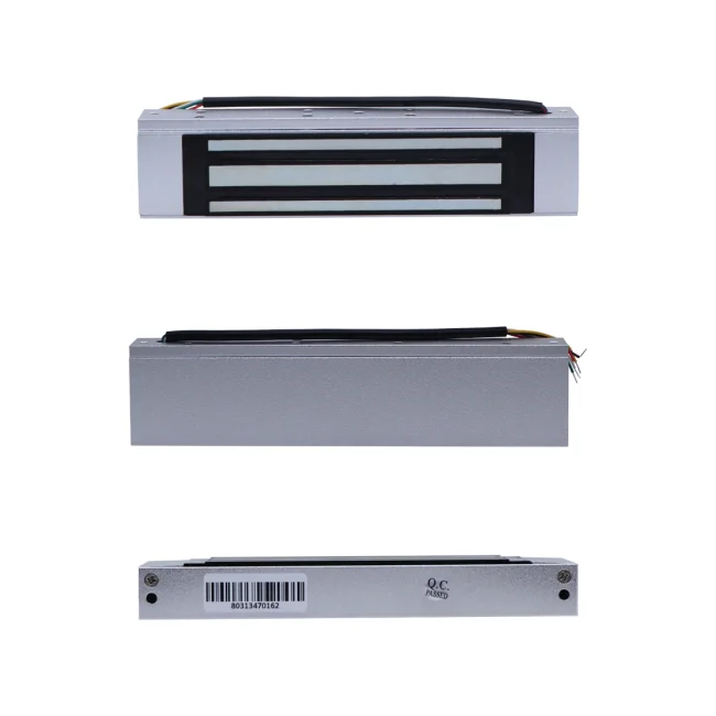 ZKTECO LM120 - Cerradura Magnética para Uso Interior, Fuerza de Sujeción 120kg, 12/24 VCC, Fail Safe, Compatible con Puertas de Madera, Vidrio y Metálicas image 4