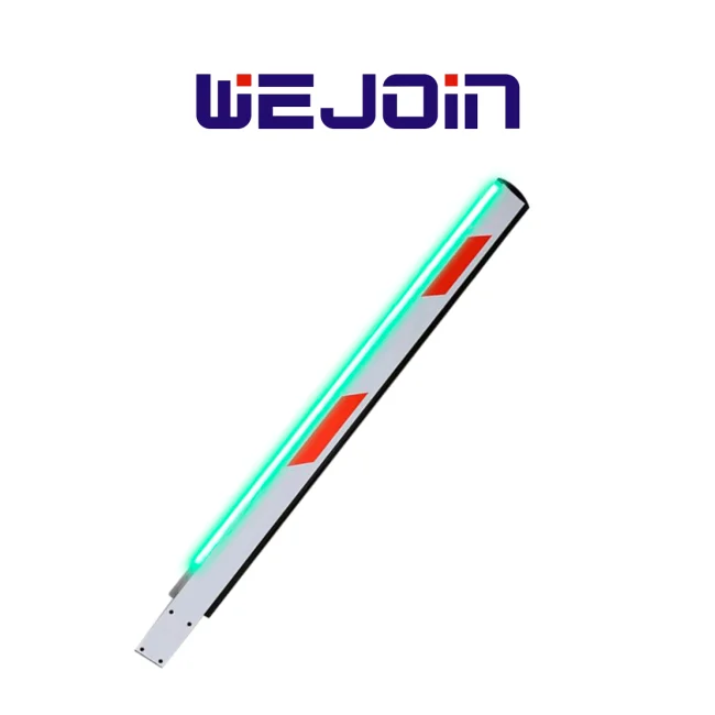 WEJOIN WJLBM4L - Brazo recto Izquierda LED tipo rectangular de 4 metros / Compatible con barrera  LED izquierda