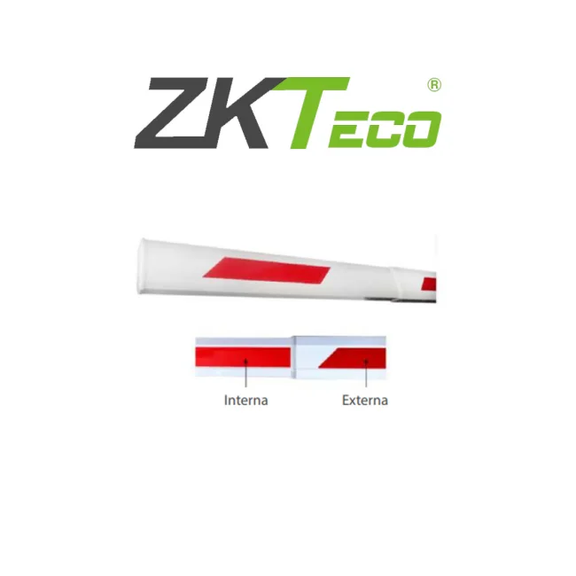 ZKTECO YC45M - Brazo Telescópico de 2.6 m hasta 4.5 metros para Barrera CMP200
