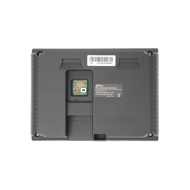 ZKTECO K40 - Control de Asistencia y Acceso Basico con Huella Digital BioID (1000), Conexion TCP/IP, SSR (Reporte en Hoja de Calculo Mediante USB) y Bateria de Respaldo de 2 Horas image 4