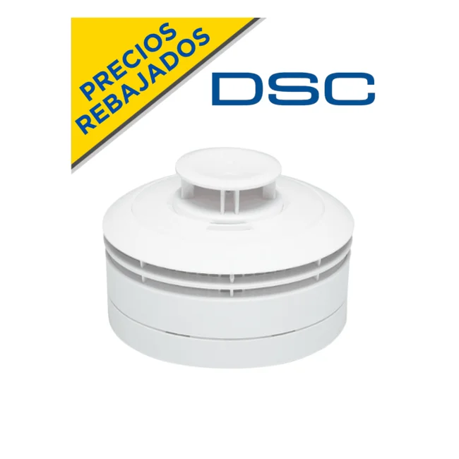 DSC PGP9976 - Detector de humo y calor inalámbrico con tecnología Power G compatible con NEO, PRO, Qolsys e IoTga