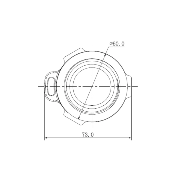 DAHUA PFA111 - Adaptador para brazo de pared PFB300W o montaje en techo PFB300C compatible con PTZ SD63 / SD65 / SD6A image 3