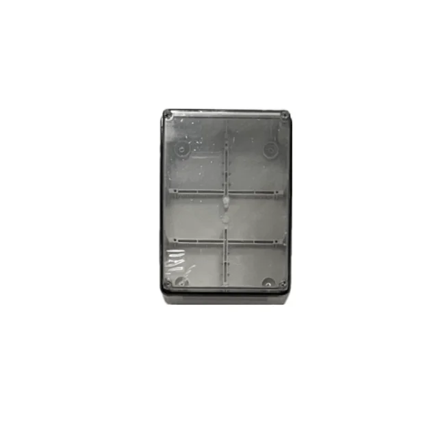 SBE TECH SBE-TR19014070 - Caja plástica con tapa transparente de 19x14x7 cm multiusos, IP66, fabricada en material autoextinguible y resistente a la abrasión