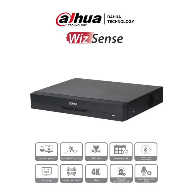 Dahua Technology DH-XVR5116H-4KL-I3 videograbadora digital Interno Negro image 2
