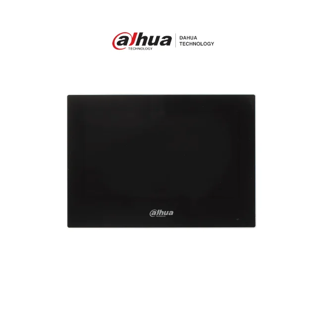 DAHUA VTH2621G-WP - Monitor IP Touch de 7" WiFi/ Serie Lite con PoE/ Ideal para uso interior/ Compatible con KTW02/ Cuenta con Modo No Molestar y soporta 9 extensiones villa, 4 de departamento y 1 principal WiFi intercom/