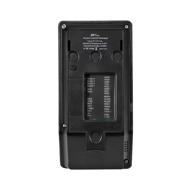 ZKTECO F22ID - Control de Asistencia y Acceso Básico con Huella Digital BioID+ (3000), Tarjeta ID 125 kHz (5000), Registro de 30,000 Eventos, Conexión Ethernet y WiFi image 4