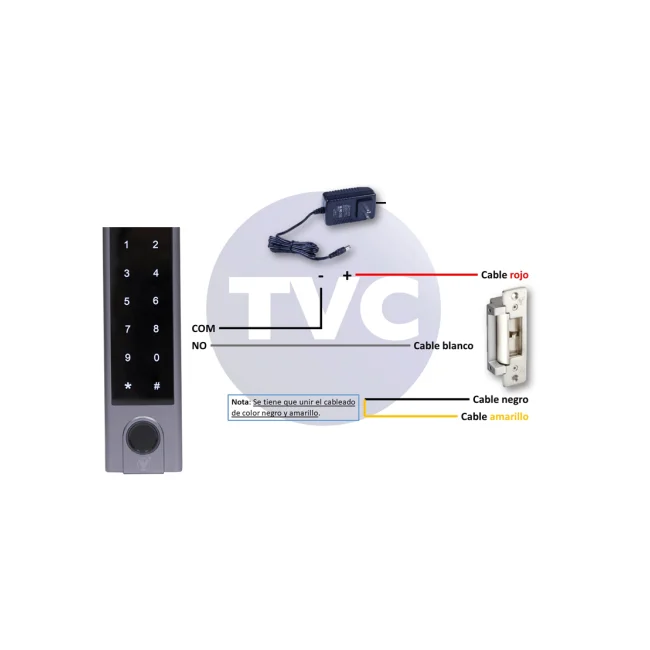 YLI YS138S - Cerradura Eléctrica para Control de Acceso  Señal Ajustable NO/NC  Voltaje Dual 12VDC/24VDC image 5
