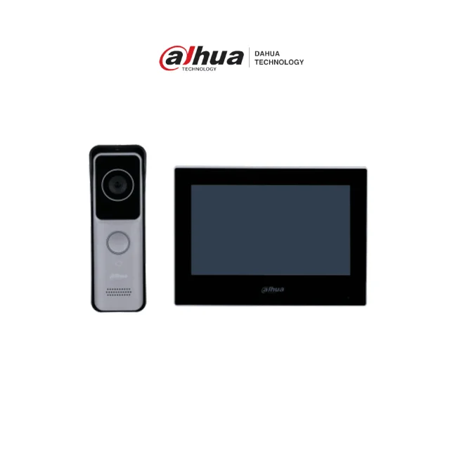Dahua Technology KTW02 sistema de intercomunicación de video 2 MP 17.8 cm (7") Gris claro