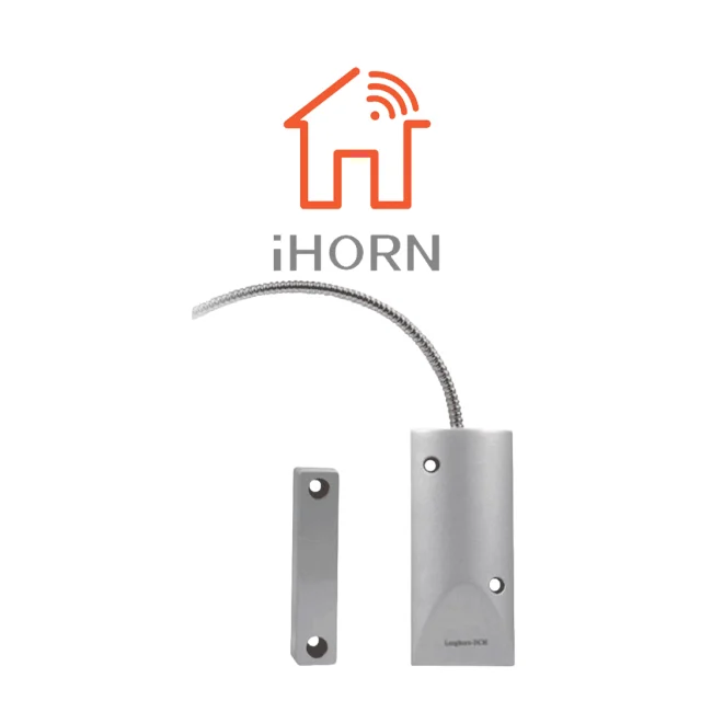 IHORN HO03I - Sensor Magnético de Cortina Metálico /NC  compatible con paneles IHORN / RISCO / DSC / BOSCH .
