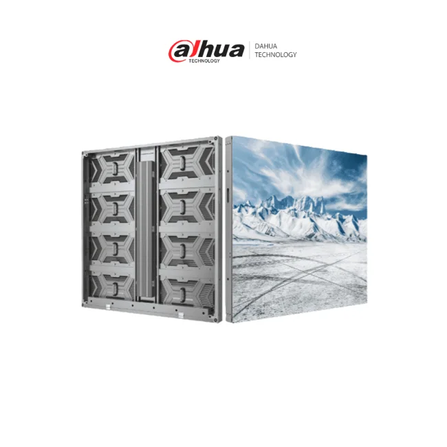 DAHUA DHI-PHGOA10-FC - Gabinete LED Pitch 10mm/ SMD/ Gabinete de Aluminio 1x1 Metro/ Resolución 96x96/ 8000 Nits/ Mantenimiento Frontal y Trasero/ IP65/ Ahorro de Energía/