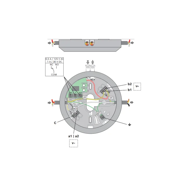 BOSCH F_MSR320 BASE DE DETECTOR CONVENCIONAL CON RELE image 6