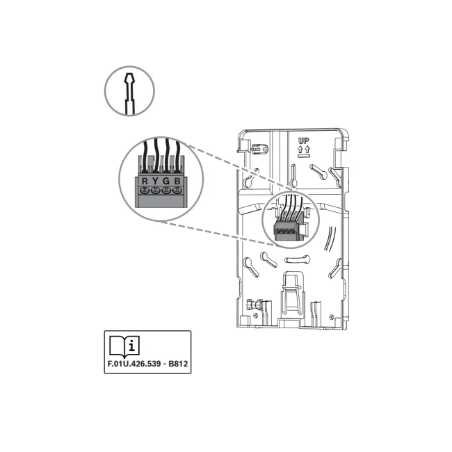 BOSCH I_B812 - Receptor Inalámbrico SDI2 / RADION / Supervisión de 504 puntos inalámbricos image 4
