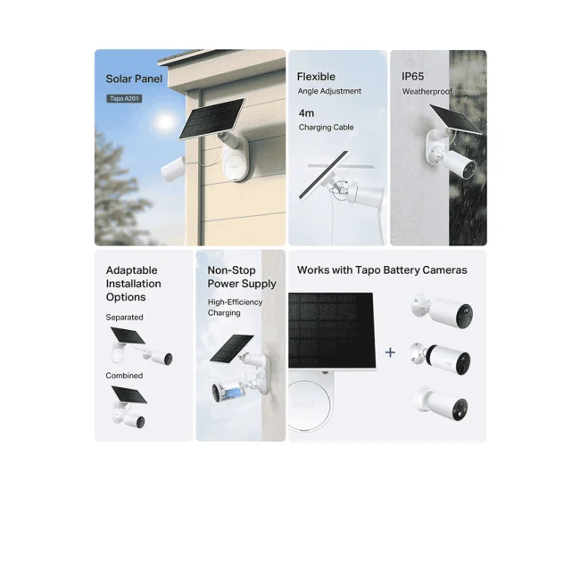 TP-Link Tapo A201 panel solar 2.5 W image 5