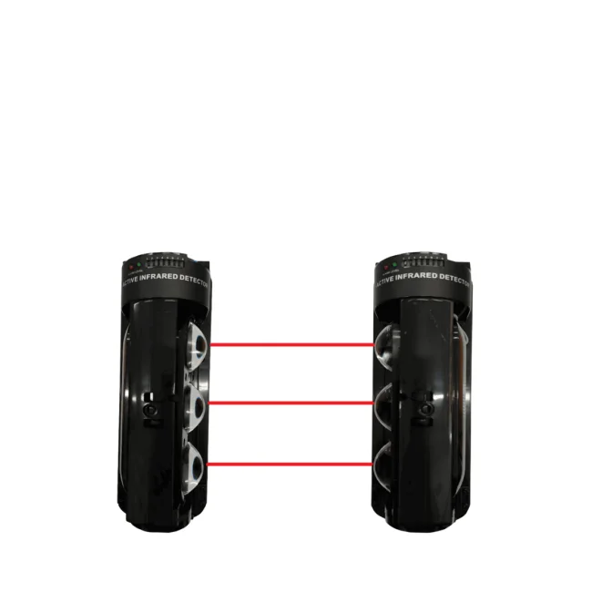 IHORN ABE100-  Detector por triple haz de luz (fotocelda) / Distancia hasta 100  Mts / Velocidad de respuesta 50mS / 12 VDC compatible con paneles IHORN / RISCO / DSC / BOSCH. image 2