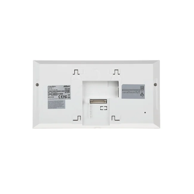 DAHUA VTH2421FW-P - Monitor IP de 7" Serie Pro con pantalla táctil, 8GB de memoria, PoE estándar, ranura MicroSD, admite 9 monitores adicionales, llamada grupal, videos, mensajes y 6 entradas/salidas de alarma image 2
