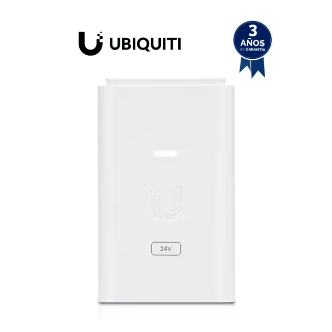 Ubiquiti POE-24-7W-G-WH adaptador PoE Gigabit Ethernet 24 V image 3