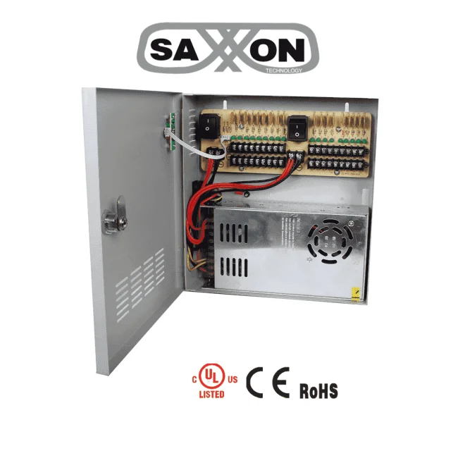 Saxxon PSU1230-D18 accesorio para cámara de seguridad Sistema de alimentación image 3