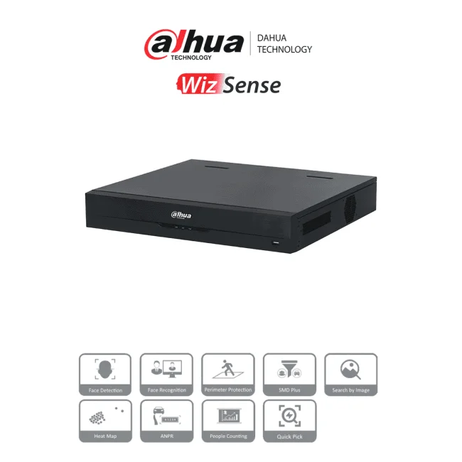 Dahua Technology WizSense NVR4432-16P-EI grabadora de vídeo en red (NVR) 1.5U Negro image 3